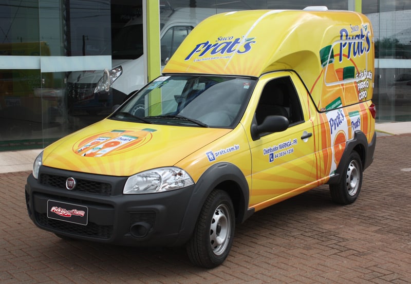 Fiat Strada Carga Alta com Isolamento Termico Prats